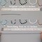 (2 Black+ 2 White) Stretchy String for Bracelets, 4 Rolls 1 mm